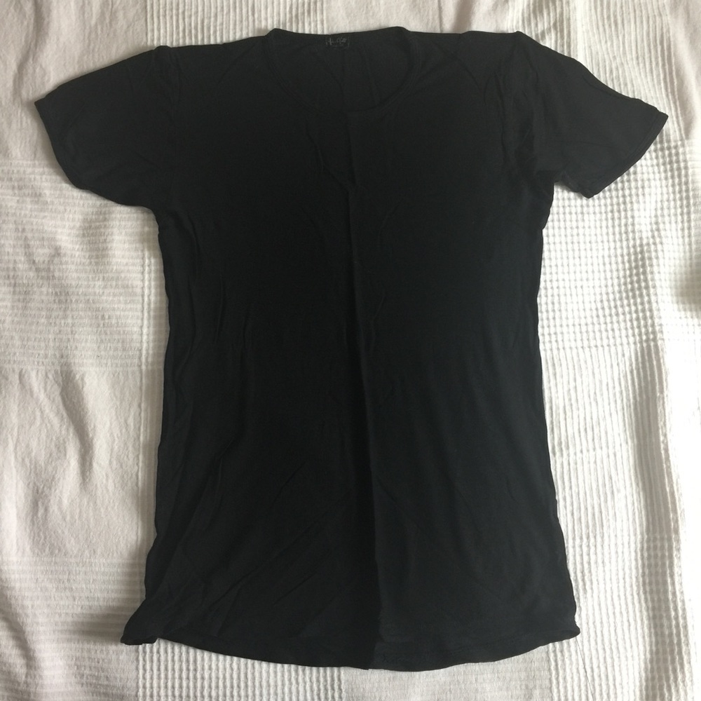John galt black ringer tshirt